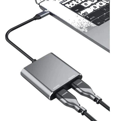 Imagem 3 do anúncio: Adaptador USB-C HDMI Dois Monitores Hi-Prime