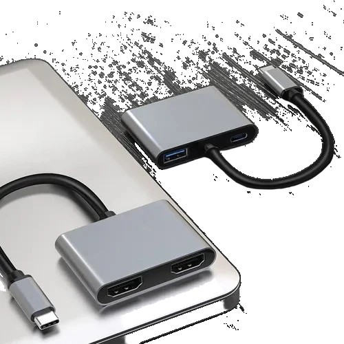 Imagem 2 do anúncio: Adaptador USB-C HDMI Thunderbolt Hi-Prime