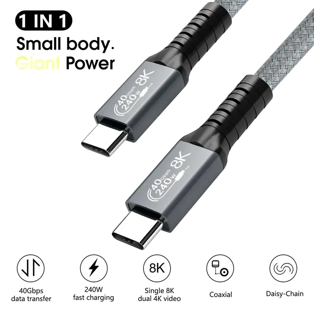 Imagem 2 do anúncio: Cabo Thunderbolt 4 Hi-Prime 1 m