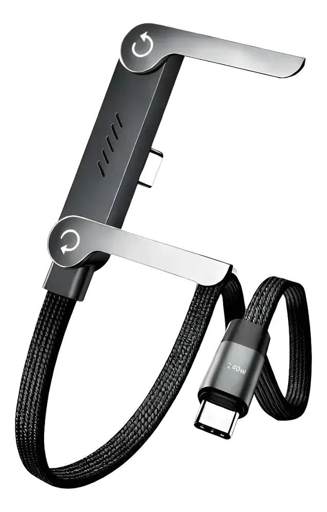 Imagem 2 do anúncio: Cabo USB-C 240 W com suporte Hi-Prime