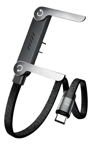 Imagem 2 do anúncio: Cabo USB-C 240 W com suporte Hi-Prime
