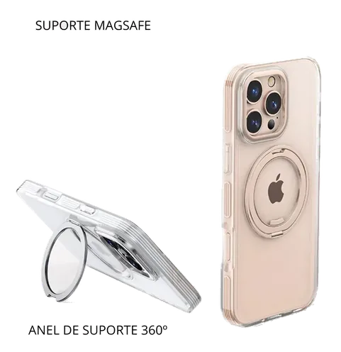 Imagem 3 do anúncio: Capa iPhone 16 com Anel Magnético