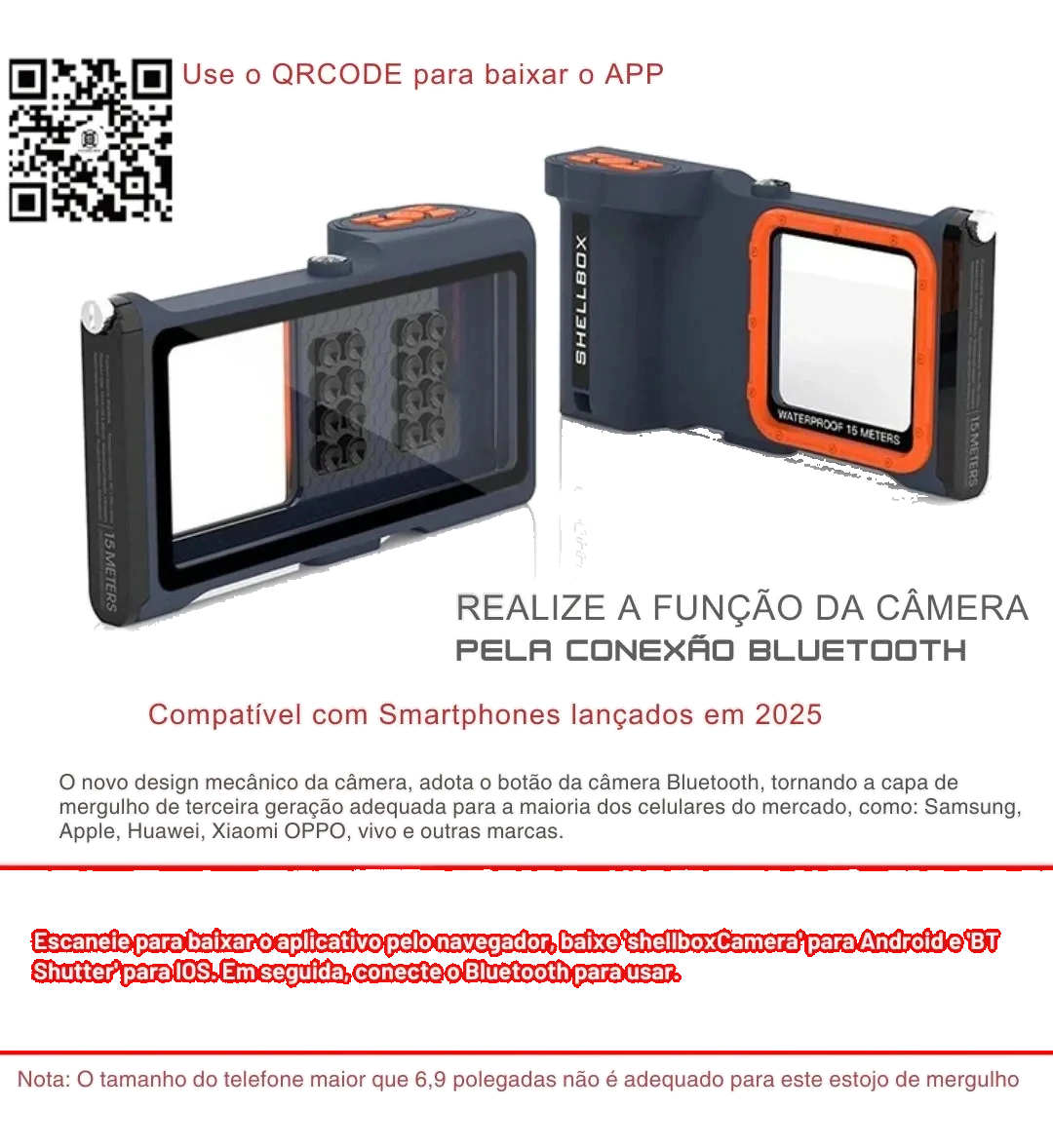 Capa de Mergulho SHELLBOX Hi-Prime: imagem 6 de 7 do anúncio