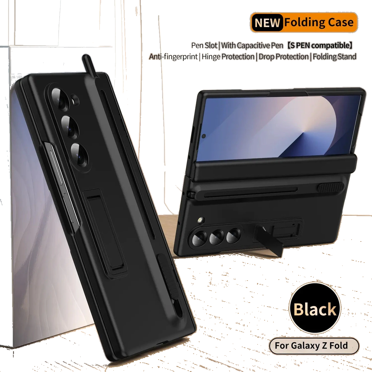 Capa Premium S Pen Z Fold 7 Hi-Prime: imagem 7 de 8 do anúncio