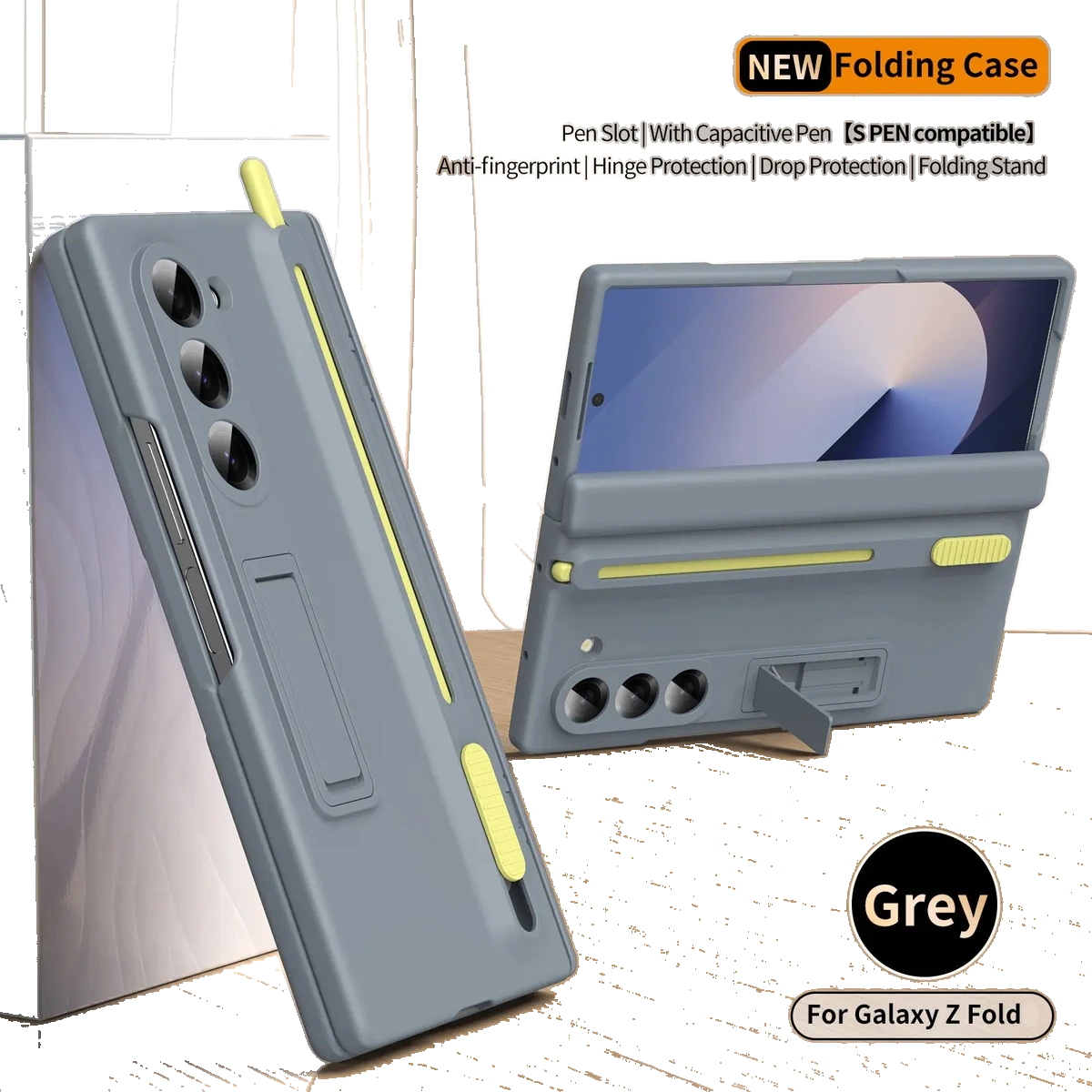 Capa Premium S Pen Z Fold 7 Hi-Prime: imagem 8 de 8 do anúncio
