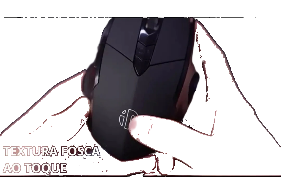 Imagem 3 do anúncio: Mouse Sem Fio Inphic 2.4 GHz Recarregável
