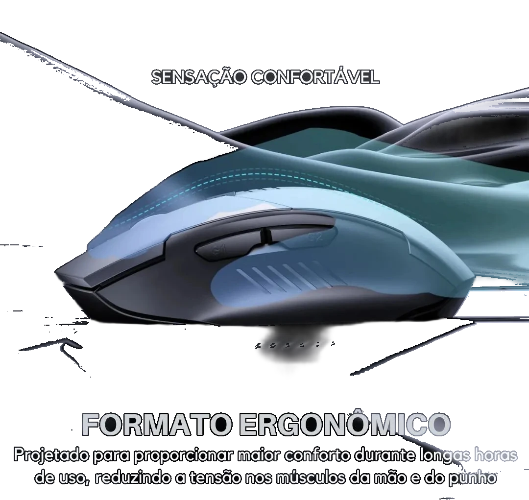 Mouse Sem Fio Inphic 2.4 GHz Recarregável: imagem 7 de 9 do anúncio
