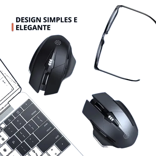 Imagem 4 do anúncio: Mouse Inphic Bluetooth 5.1 Sem Fio